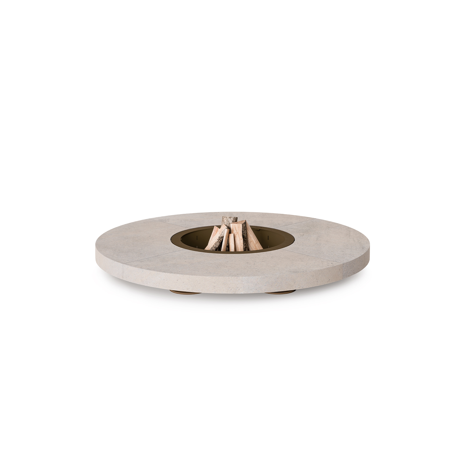 Outdoor Firepit Ercole Ground concrete by AK47