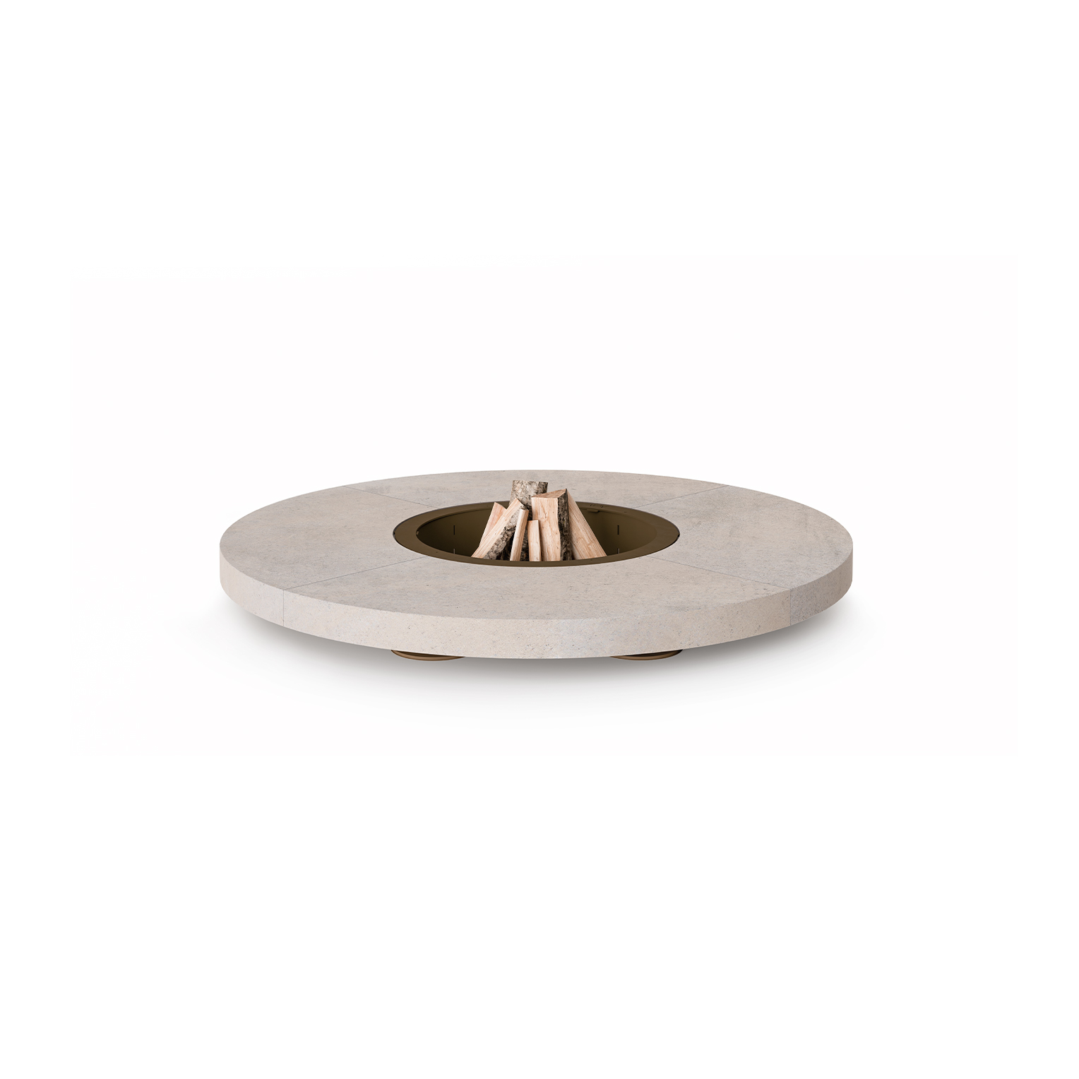 Ercole Ground concrete Outdoor Design fire pit
